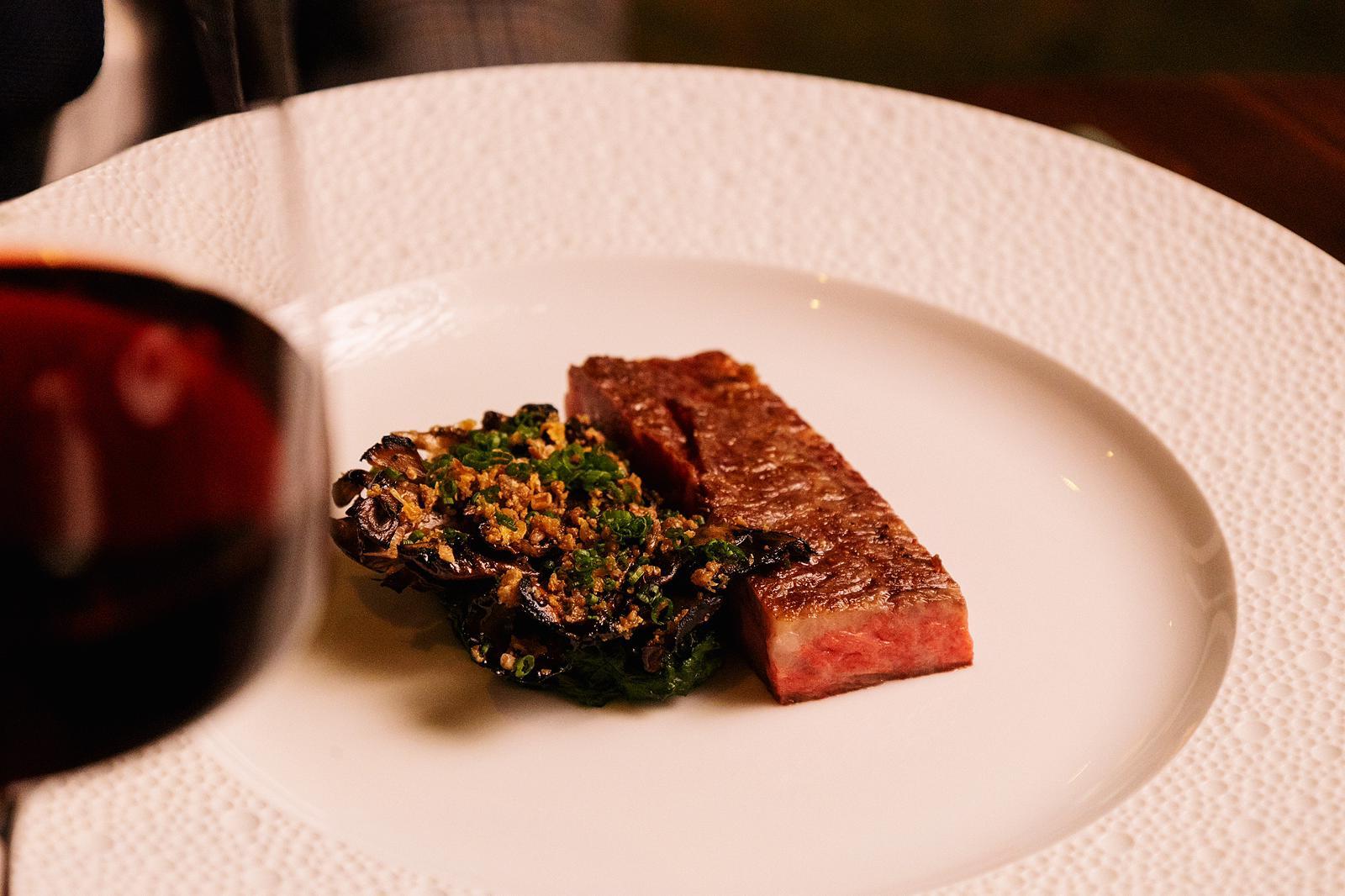 Executive Chef William Kresky TIFF tasting menu dish at Café Boulud