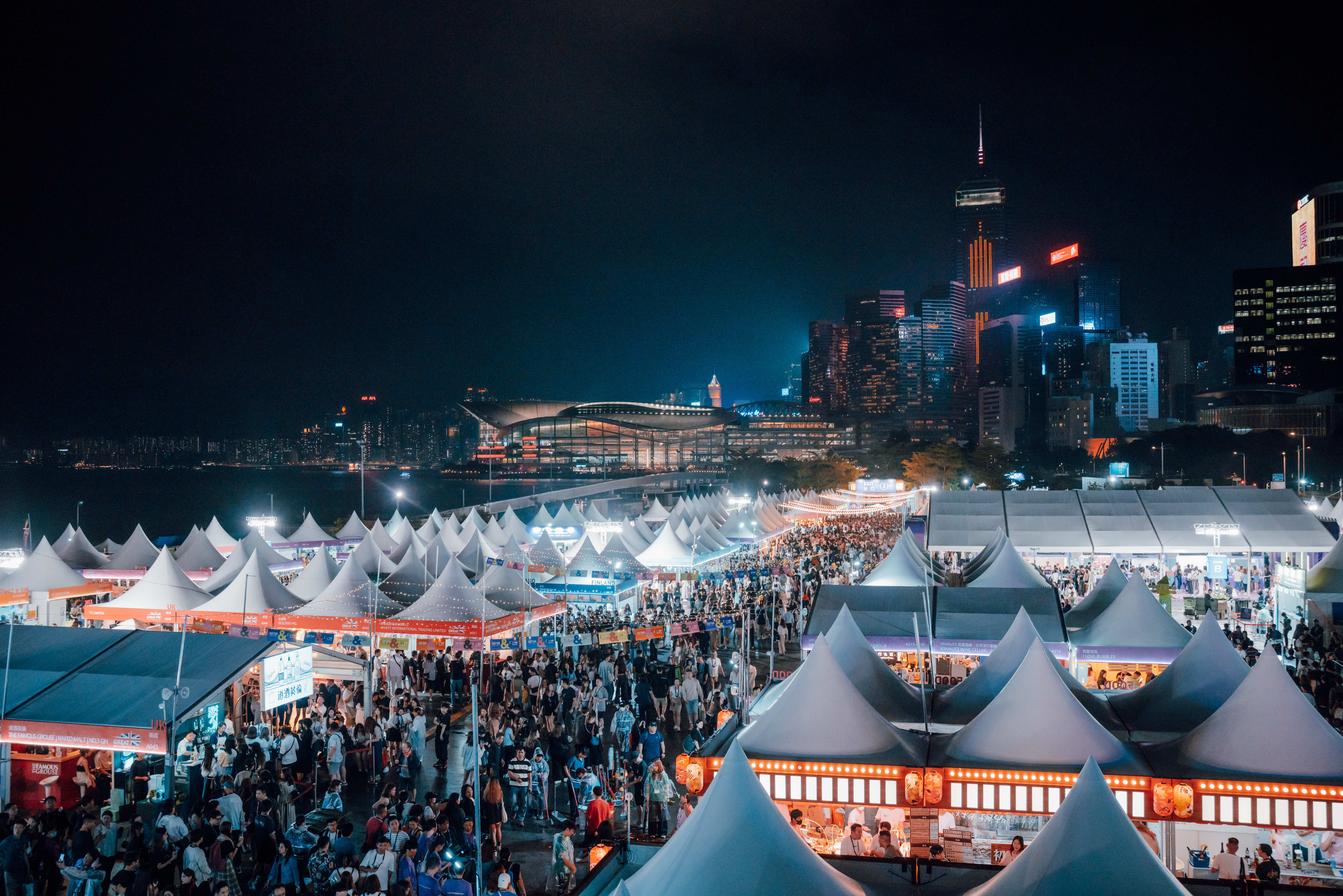 Hong Kong Wine & Dine Festival preview dinner with Canadian wines