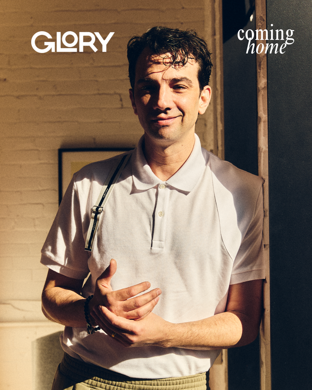 Jay Baruchel portrait at Coming Home lounge