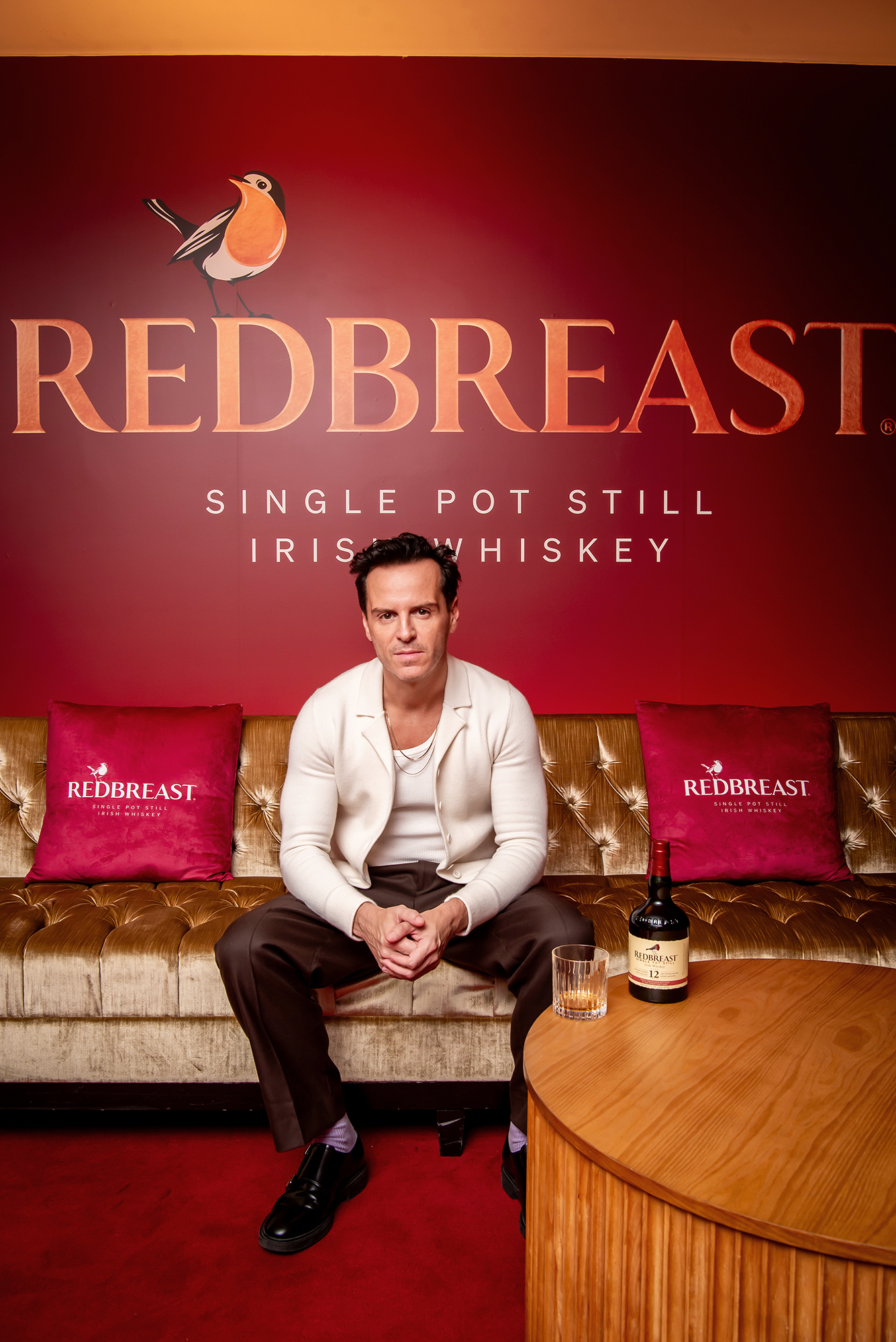 Andrew Scott portrait at TIFF 2026 for Redbreast Unhidden