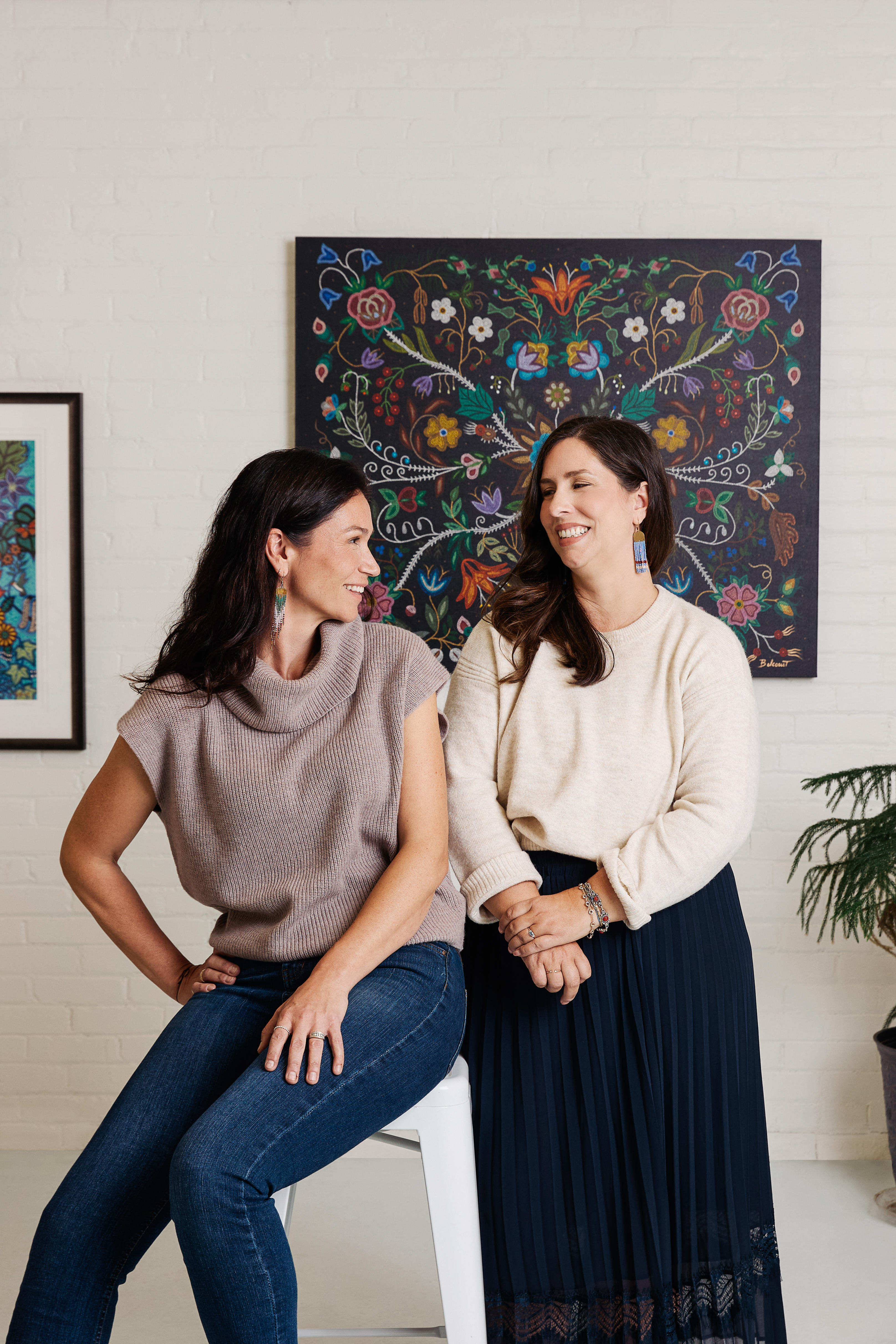 MINI TIPI co-founders Trisha Pitura and Mélanie Bernard