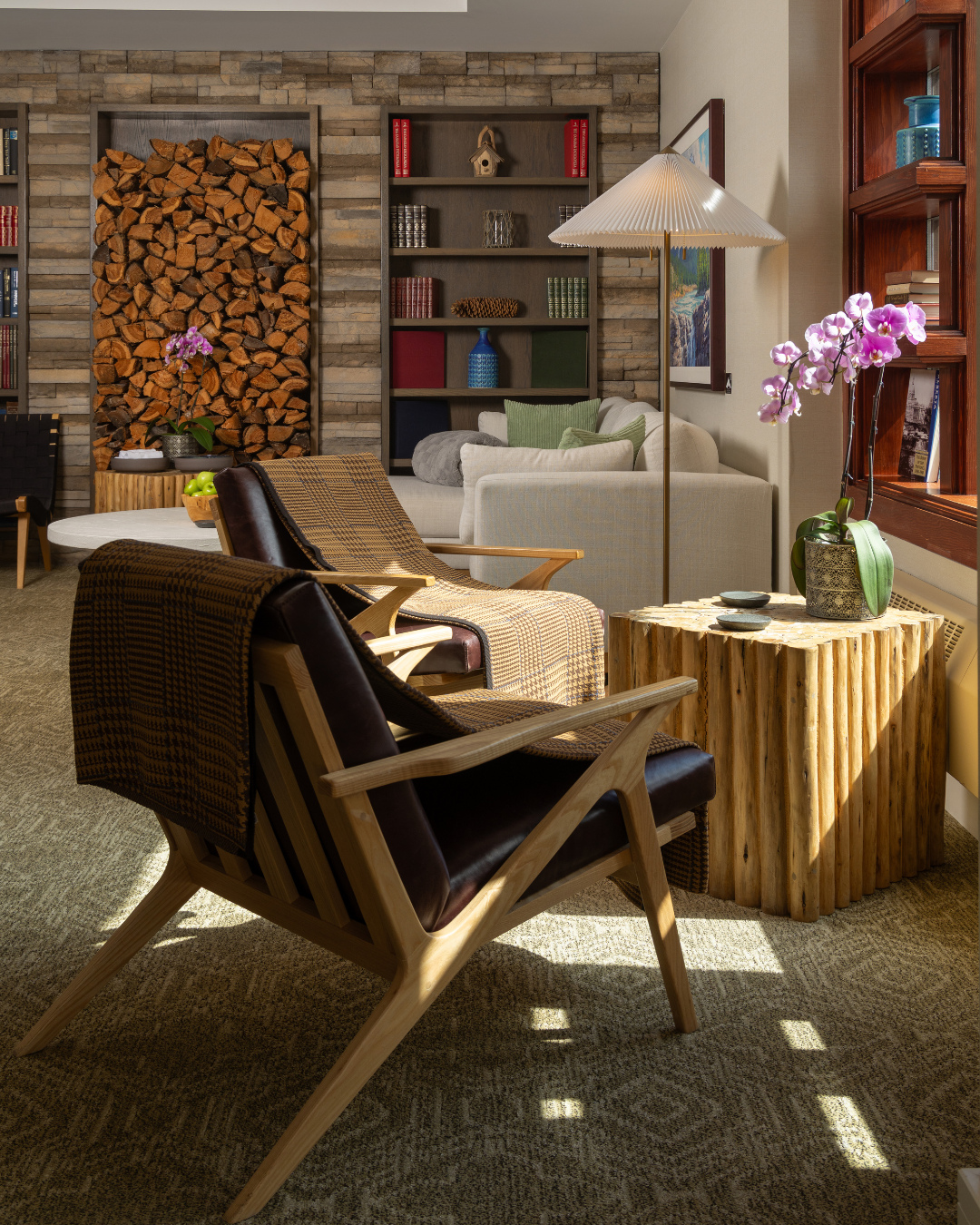 Reimagined interiors at Fairmont Jasper Park Lodge