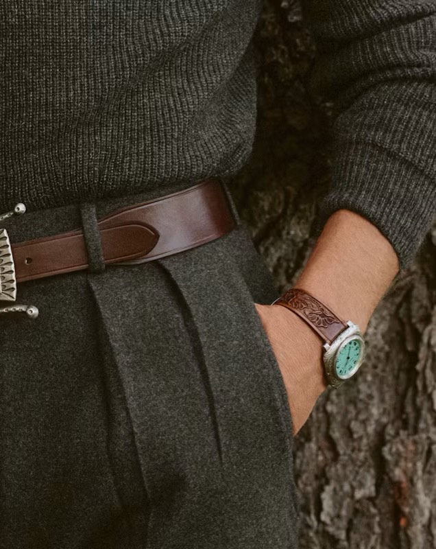 Ralph Lauren Western Cushion Watch relaunch in 38mm