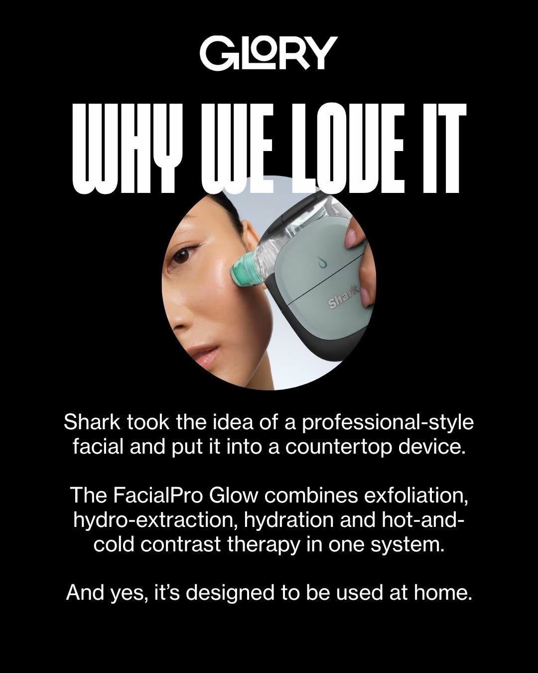 Shark Beauty FacialPro Glow device