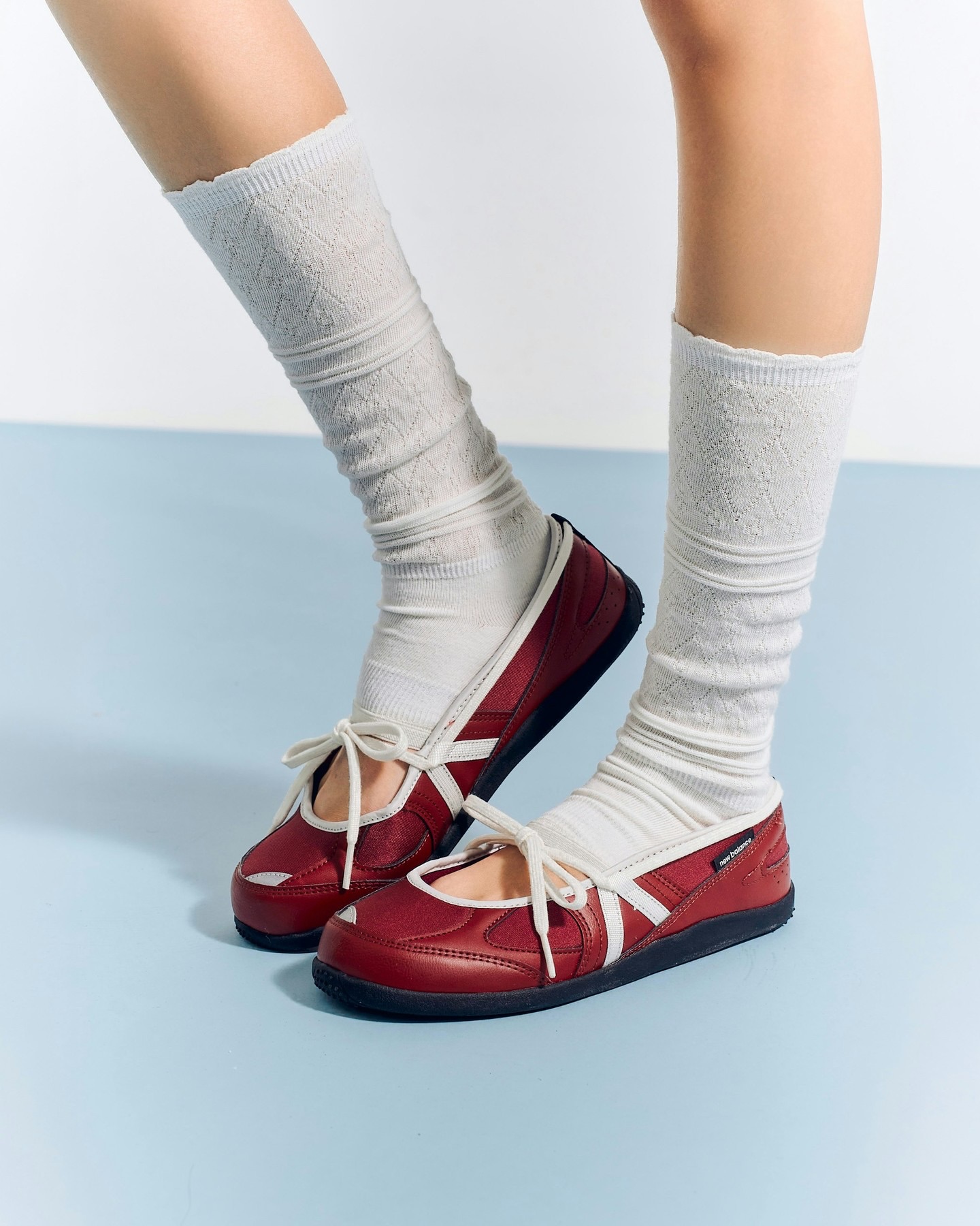 New Balance Flat Breeze ballet inspired sneakerina