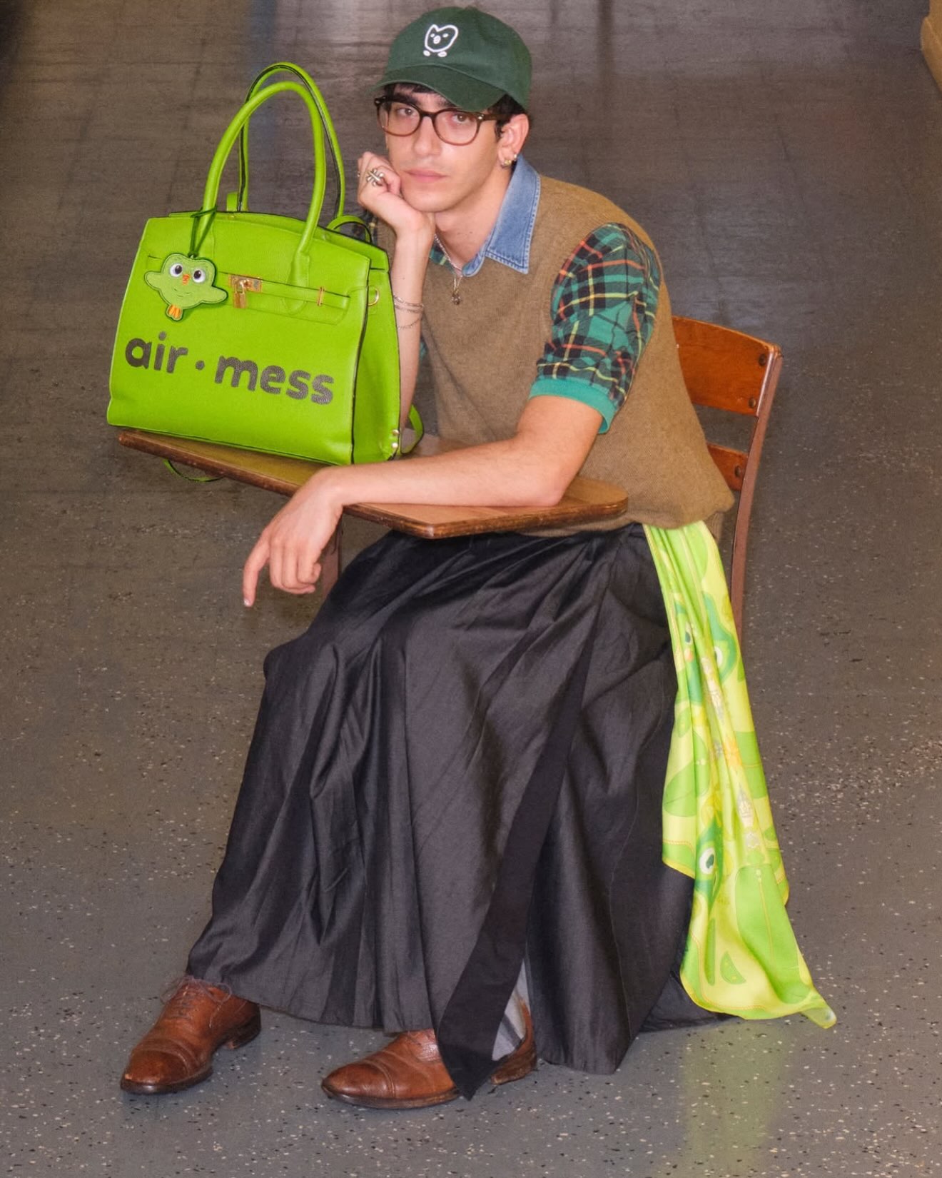 Duolingo x Megan O’cain luxury brand pronunciation fashion