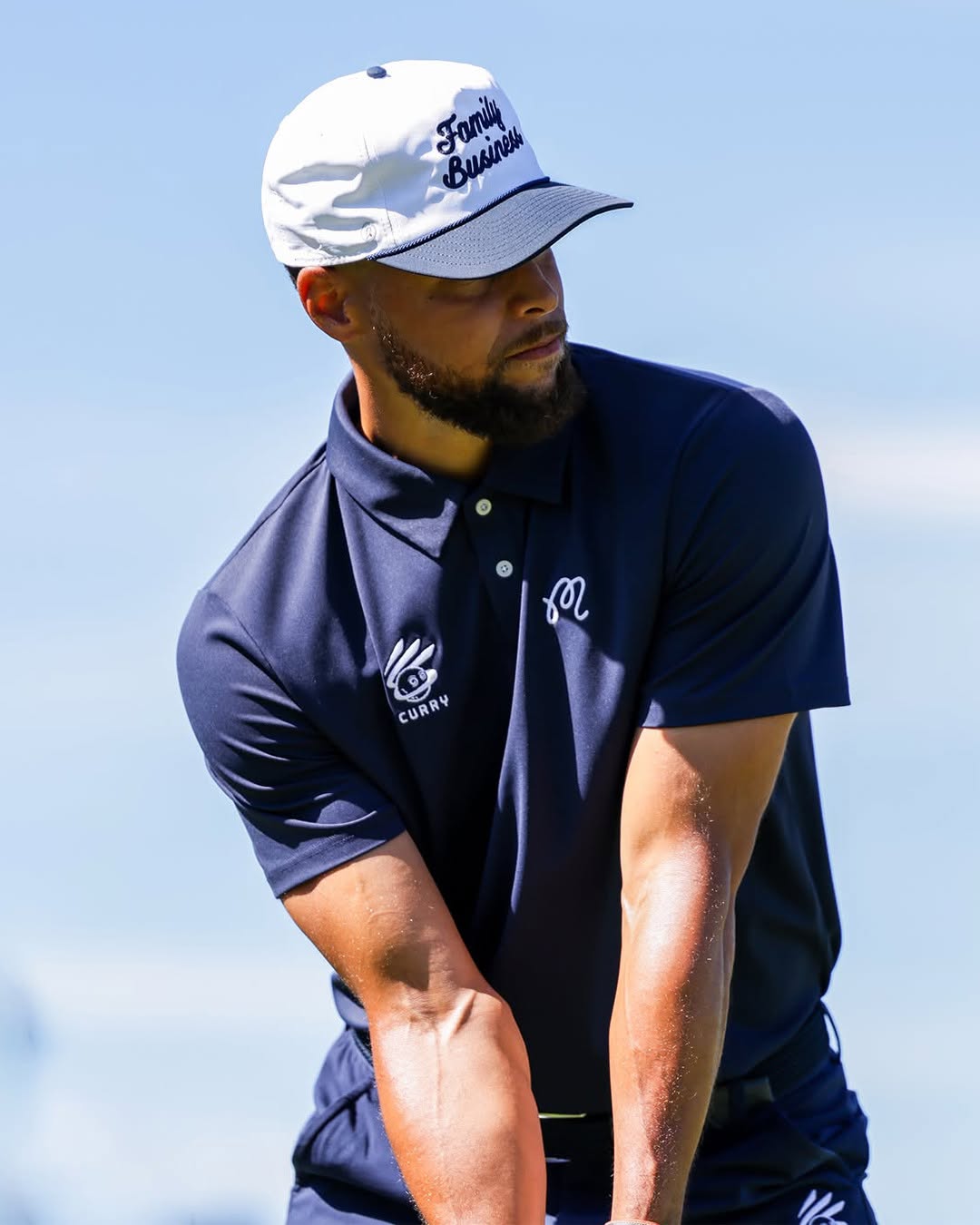 Curry Brand golf apparel and shoe styling