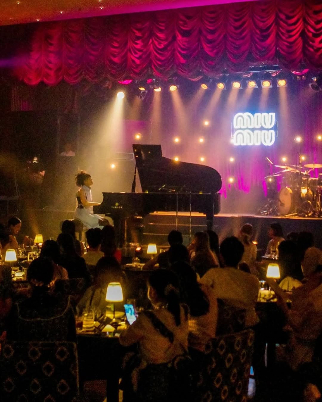 Fashion insiders at Tokyo night event