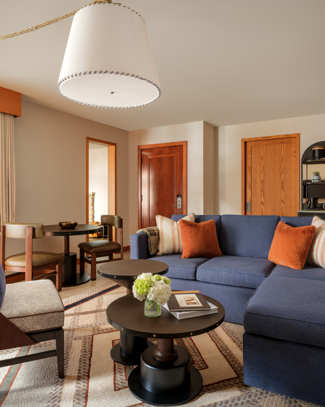 Design details inside the reimagined hotel