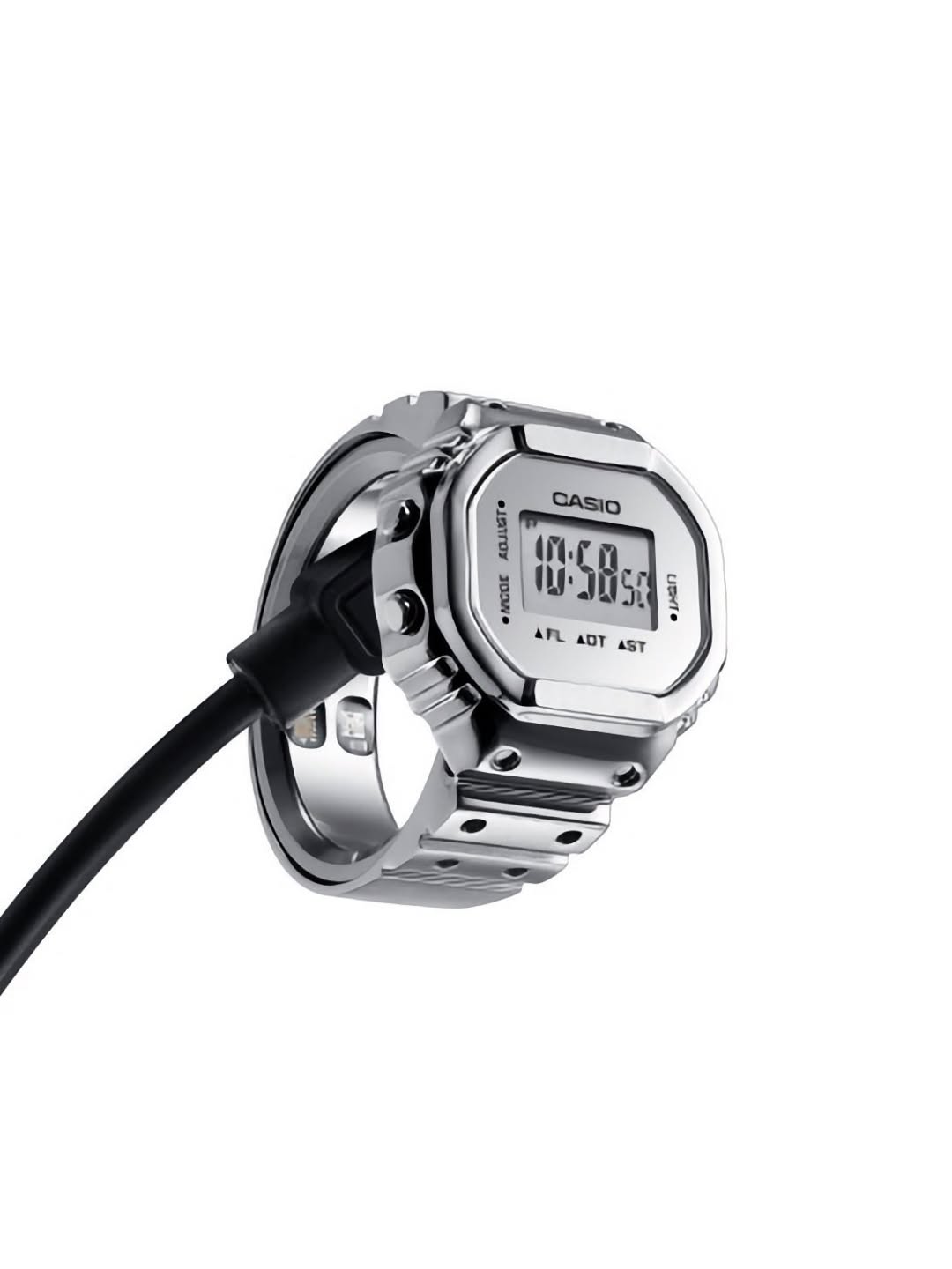 Casio ring watch style detail
