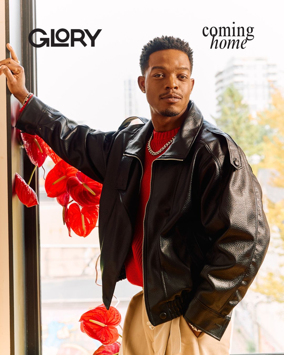 Stephan James final portrait for GLORY Media